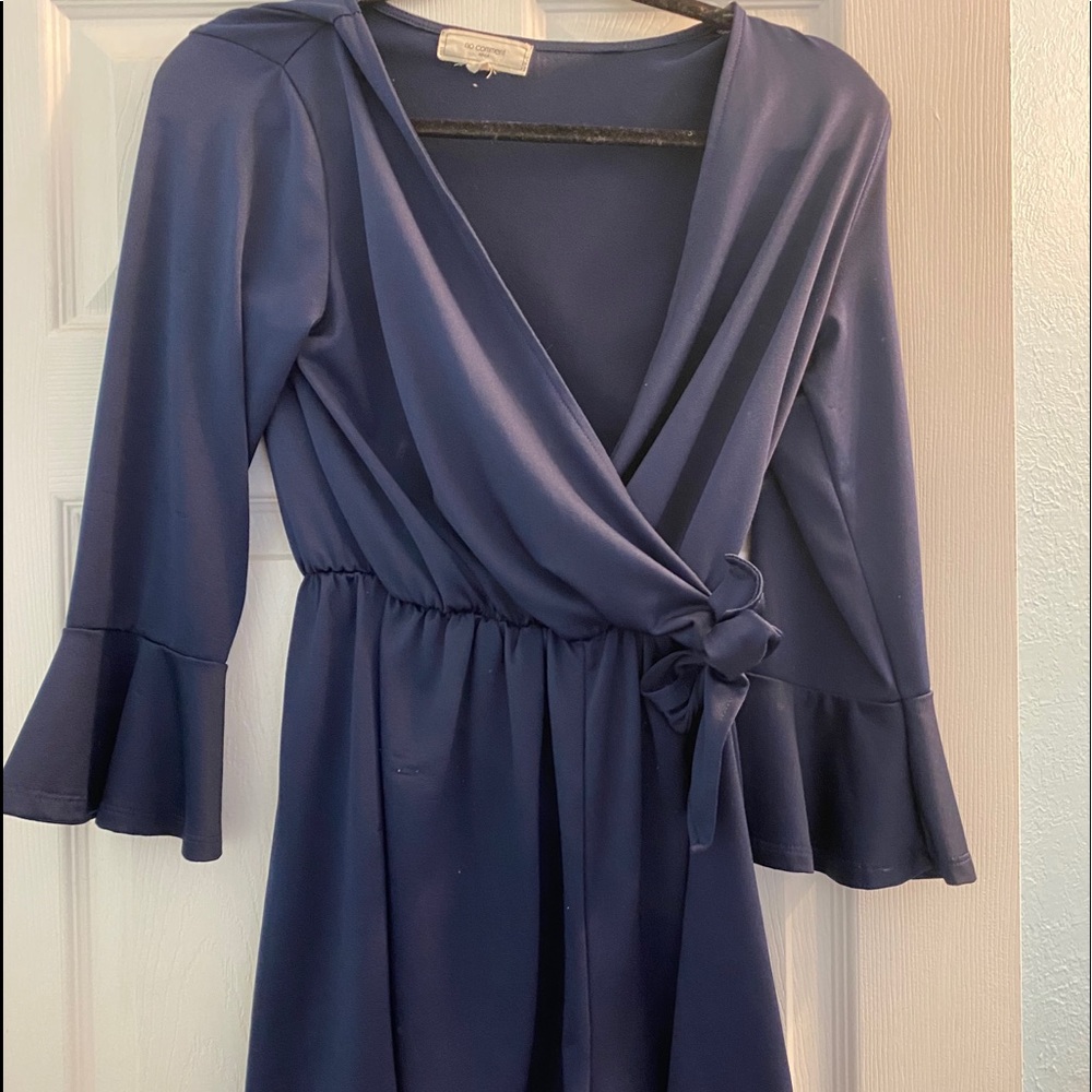 Blue romper